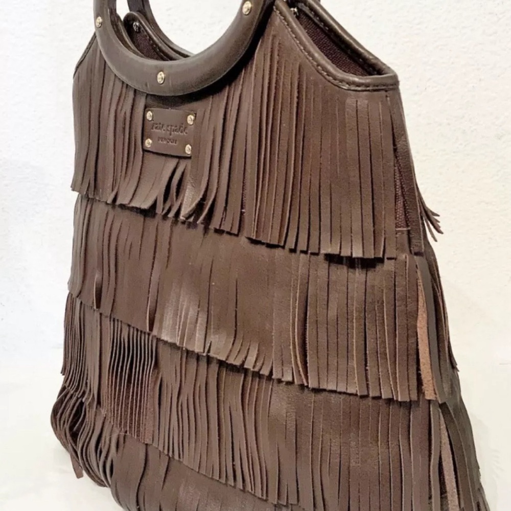 Kate Spade Yuma Ida Fringe Vintage Tote - Picture 6 of 9